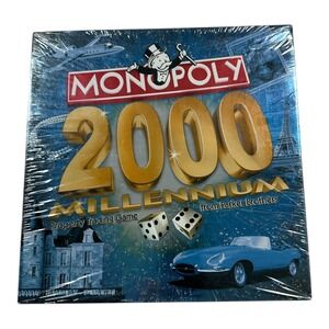 Monopoly 2000 Millennium Edition Parker Brothers‎ Hasbro Board Game Sealed